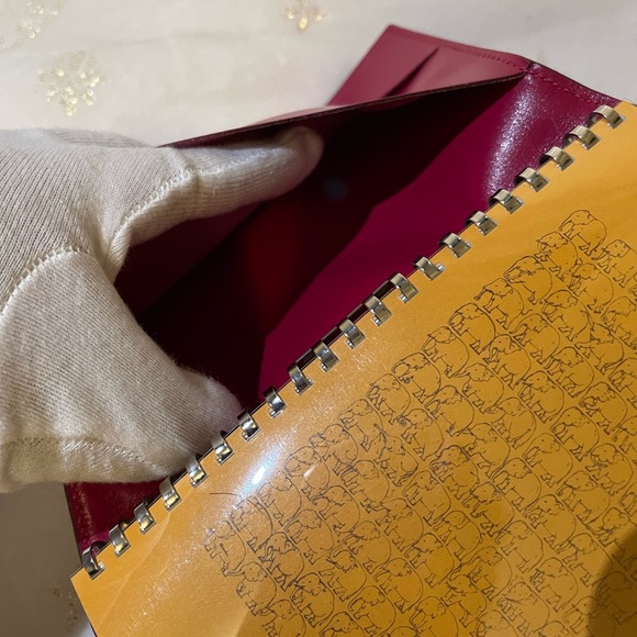 HERMES framboise chevre mysore leather vision agenda cover - Picture 12 of 16